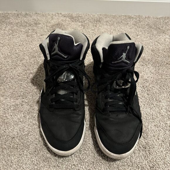 Size 10- Nike Air Jordan 5 V Retro Oreo Moonlight Black White CT4838-011 Clean - Picture 4 of 8